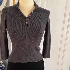 Charcoal Gray Women's Sweater